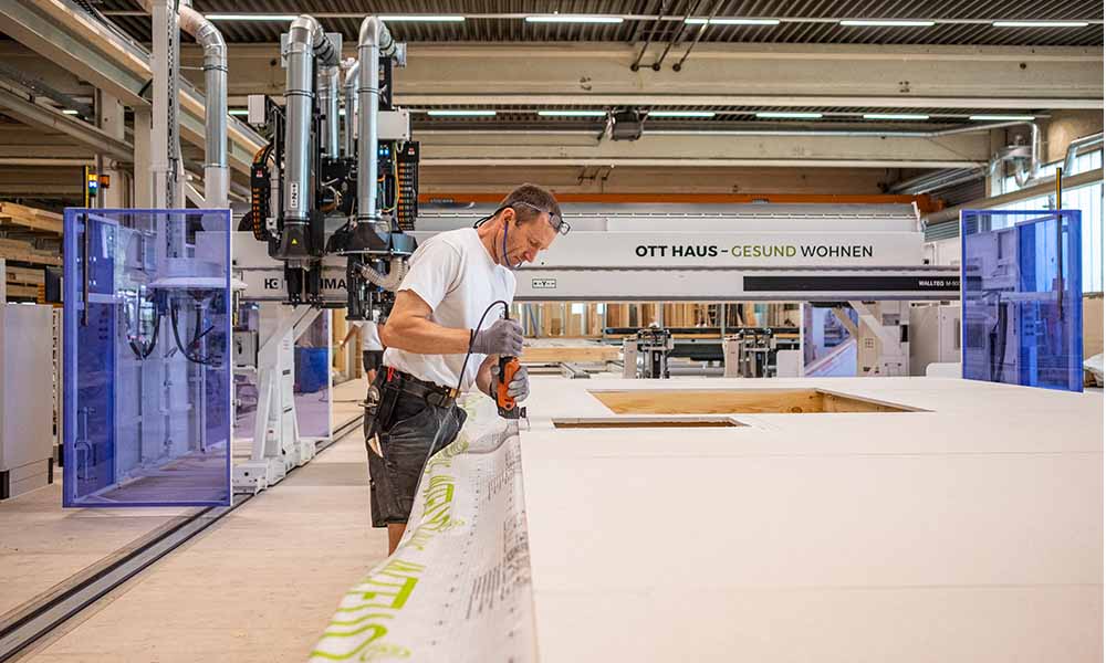 Werksführung bei OTT HAUS