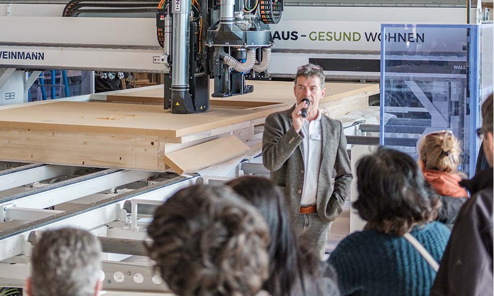 Werksbesichtigung zum Tag des Deutschen Fertigbaus